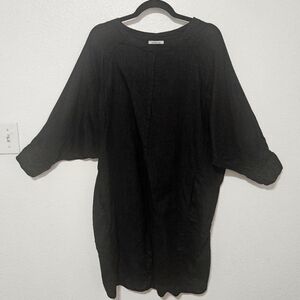 Touch 100% linen lagenlook tunic with pockets see measurements